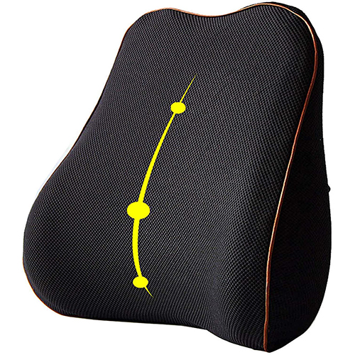 What are the reviews and recommendations of Memory Foam Back Lumbar Cushions by customers?